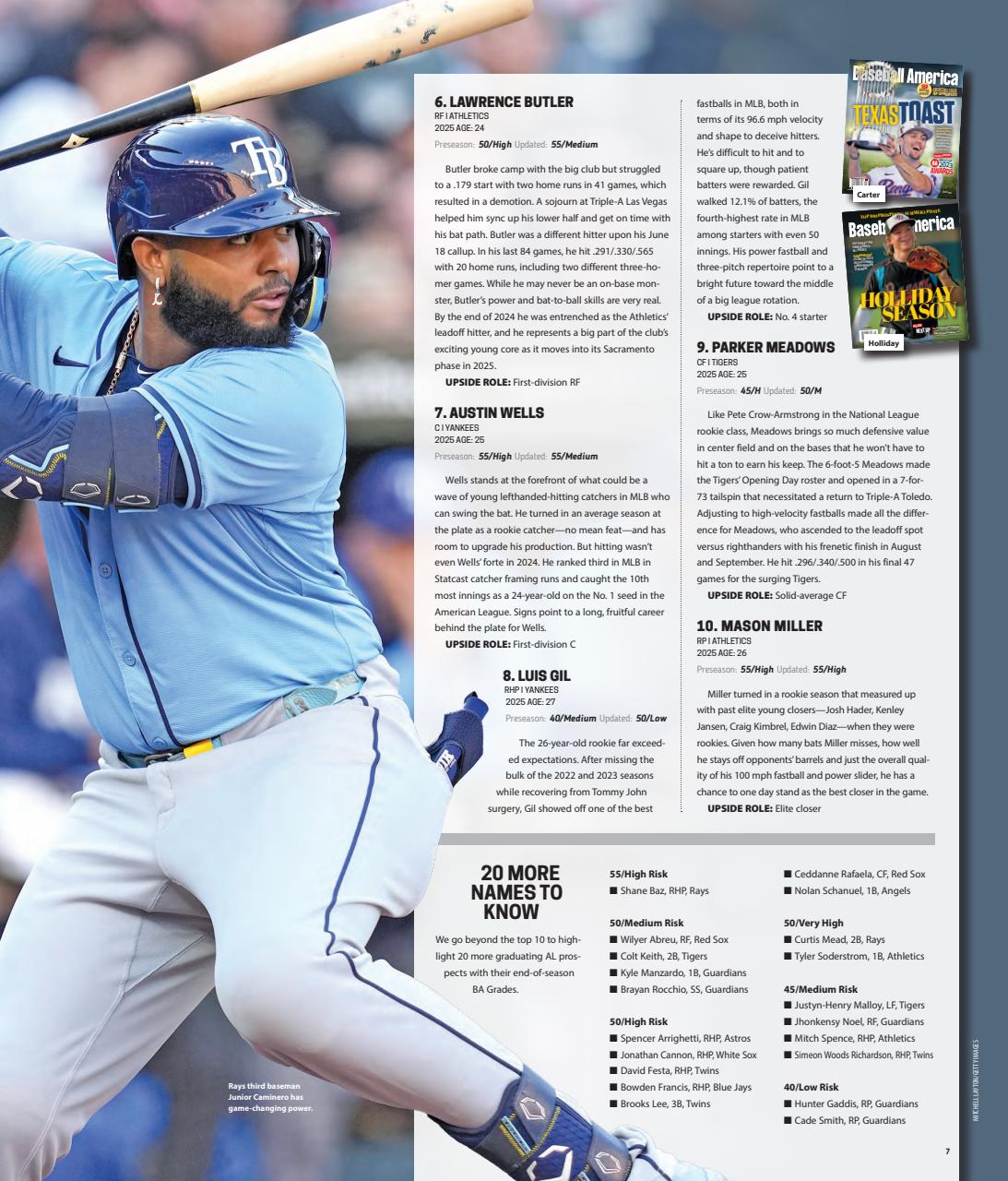 Baseball America Preview Pages