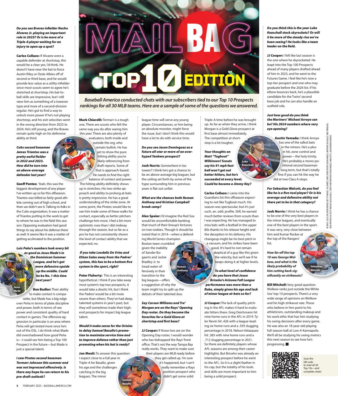 Baseball America Preview Pages