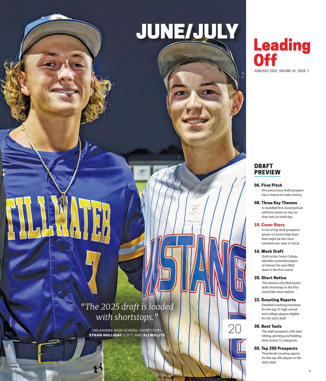 Baseball America Preview Pages