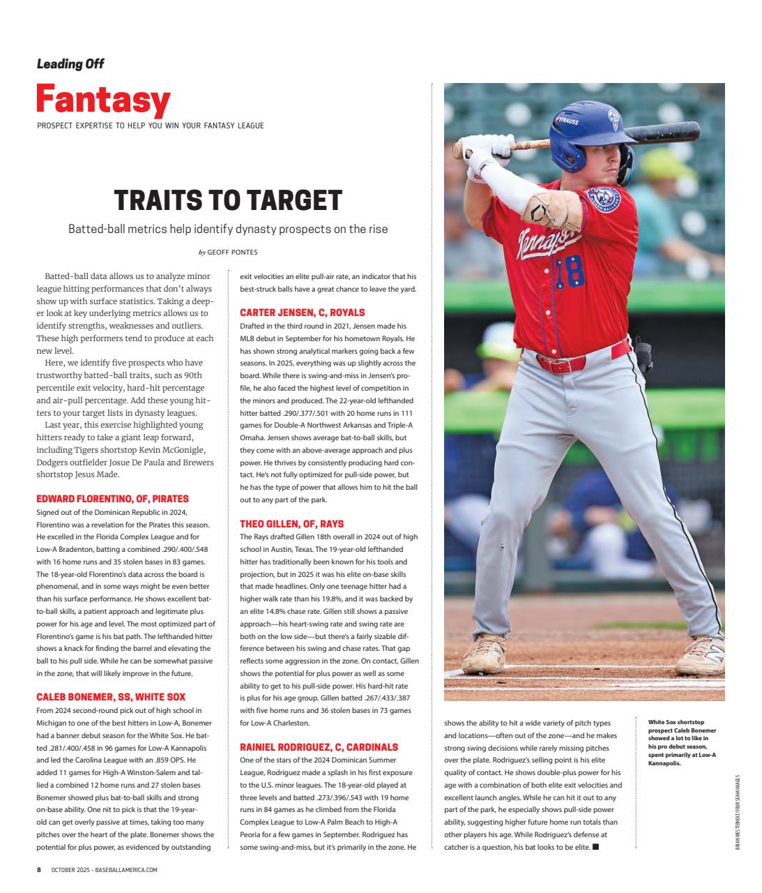 Baseball America Preview Pages