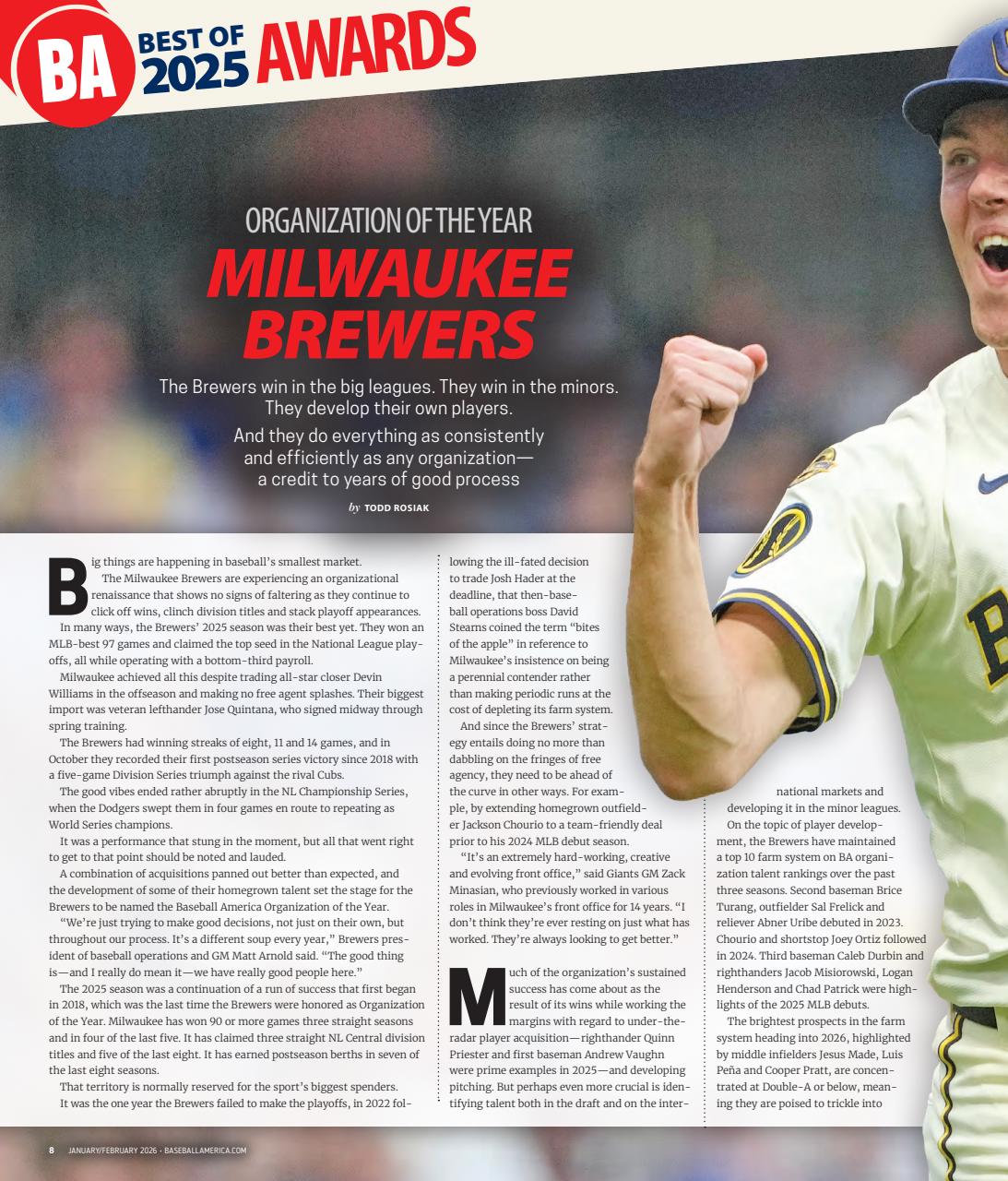 Baseball America Preview Pages