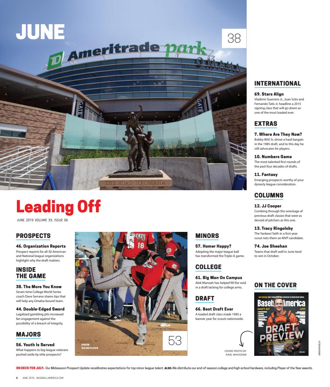 Baseball America Preview Pages