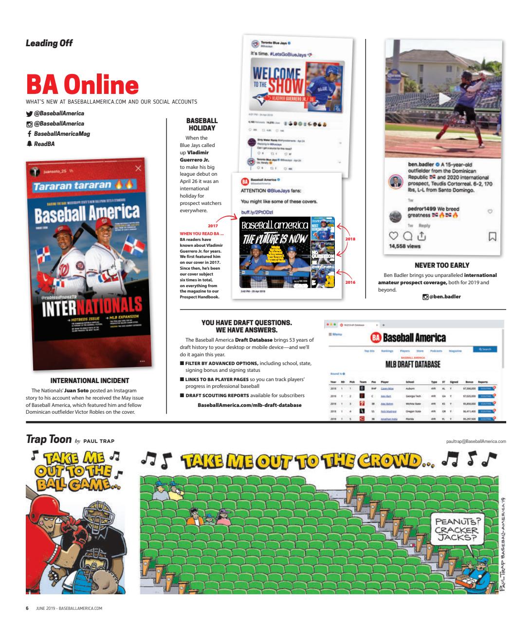 Baseball America Preview Pages