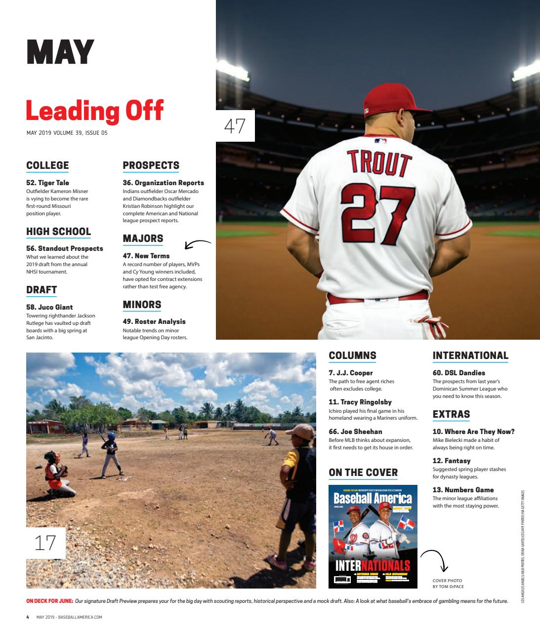 Baseball America Preview Pages