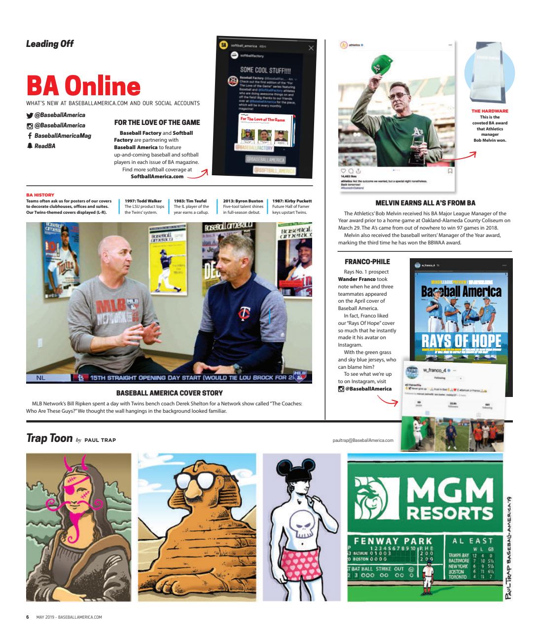 Baseball America Preview Pages