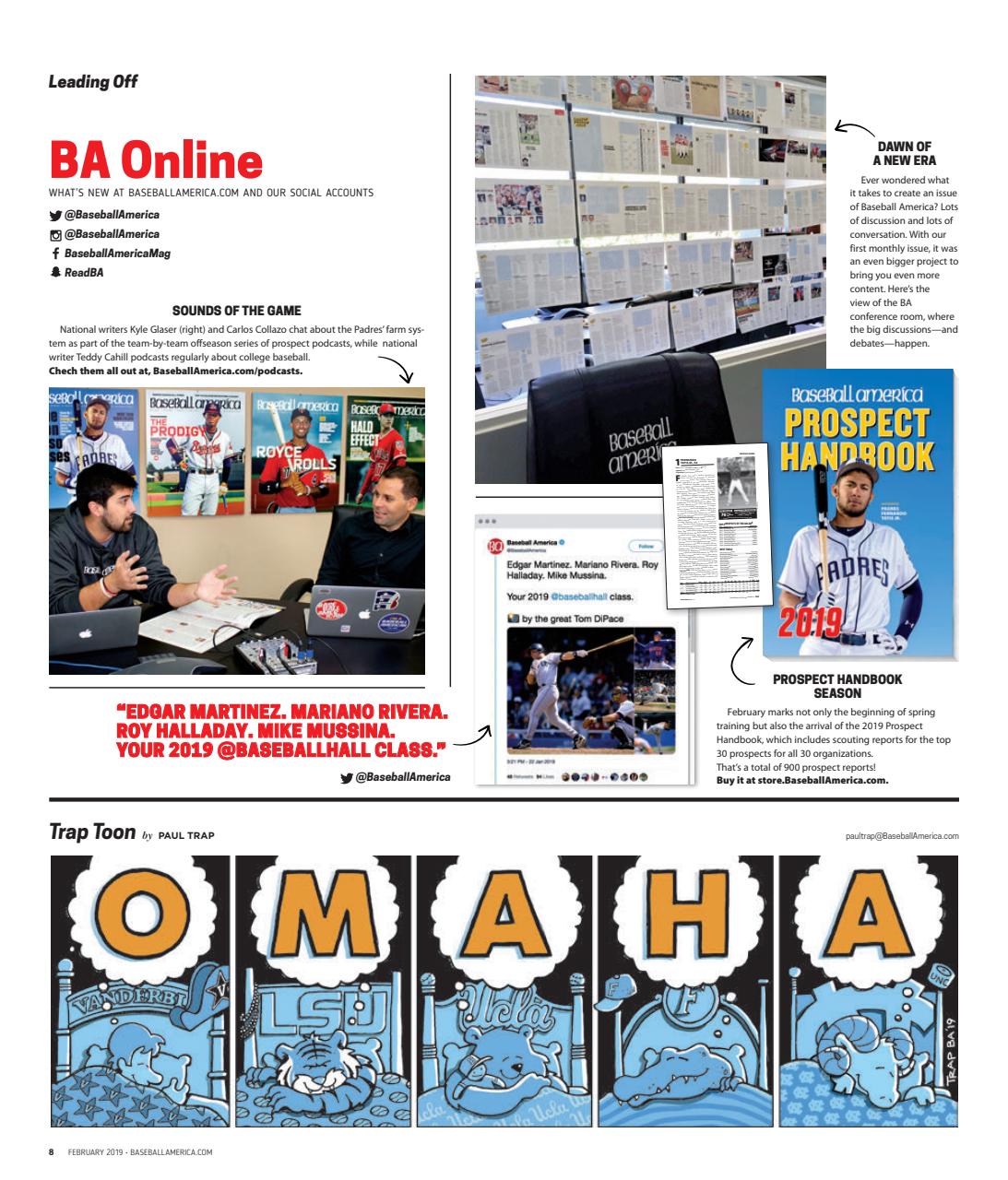 Baseball America Preview Pages