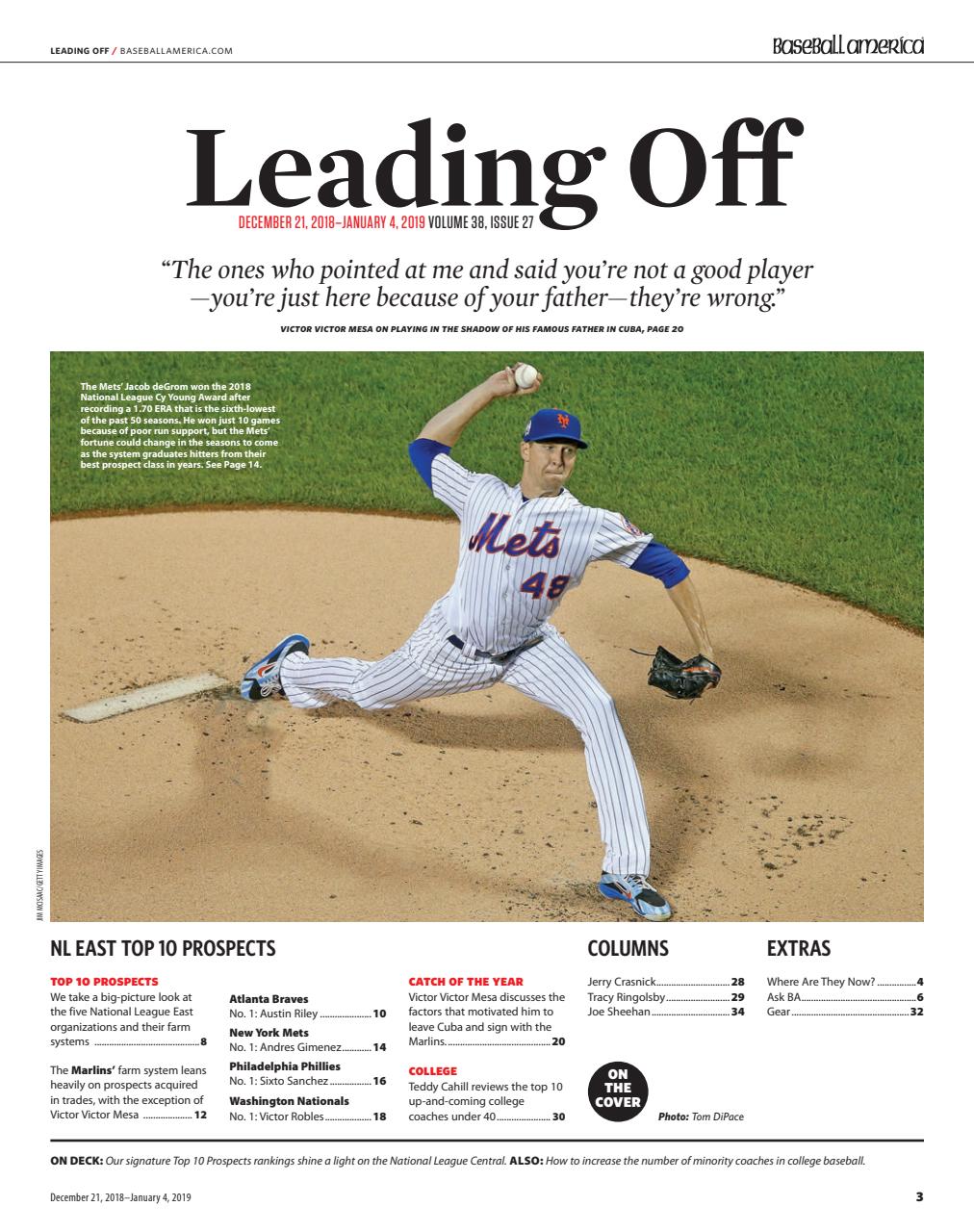 Baseball America Preview Pages