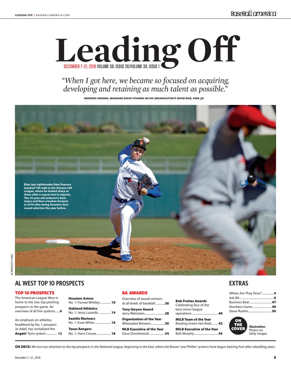 Baseball America Preview Pages
