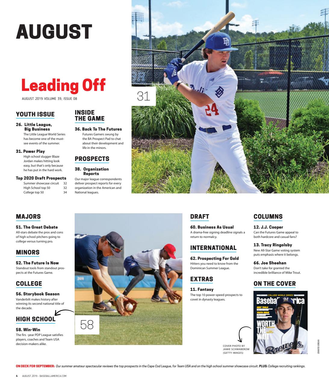 Baseball America Preview Pages