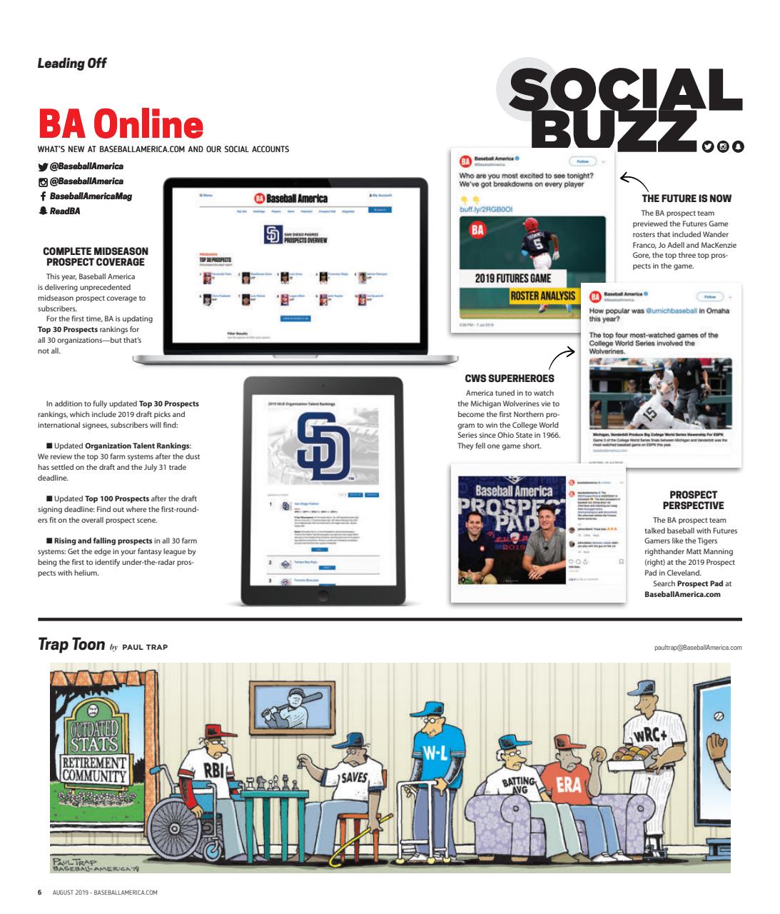 Baseball America Preview Pages