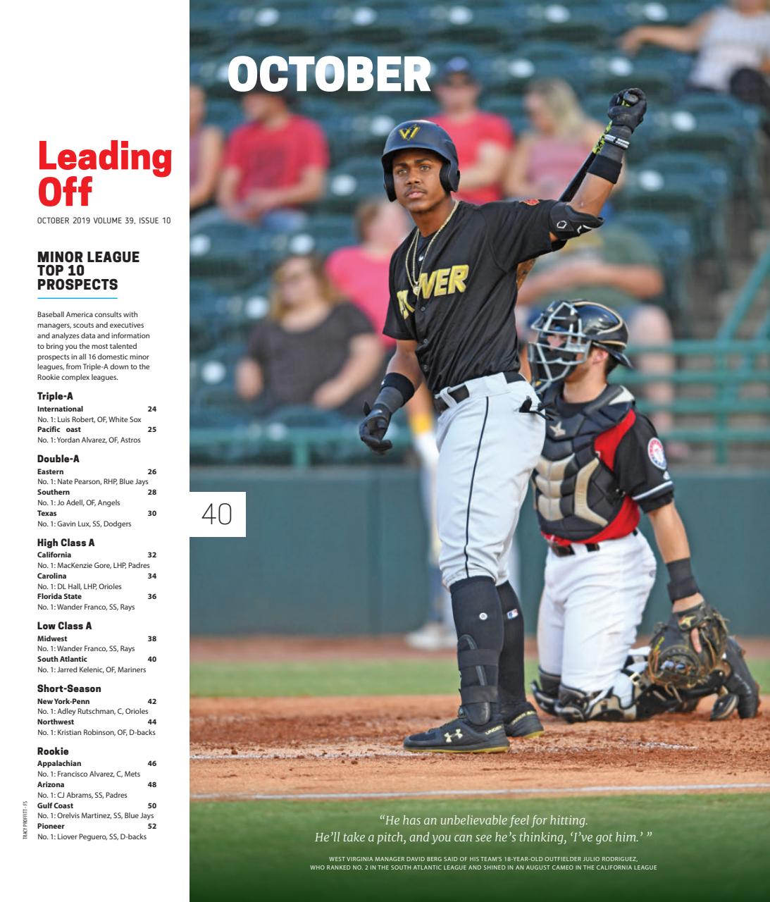 Baseball America Preview Pages
