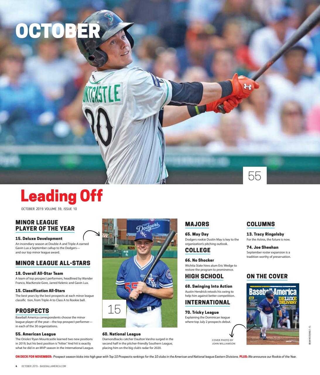 Baseball America Preview Pages