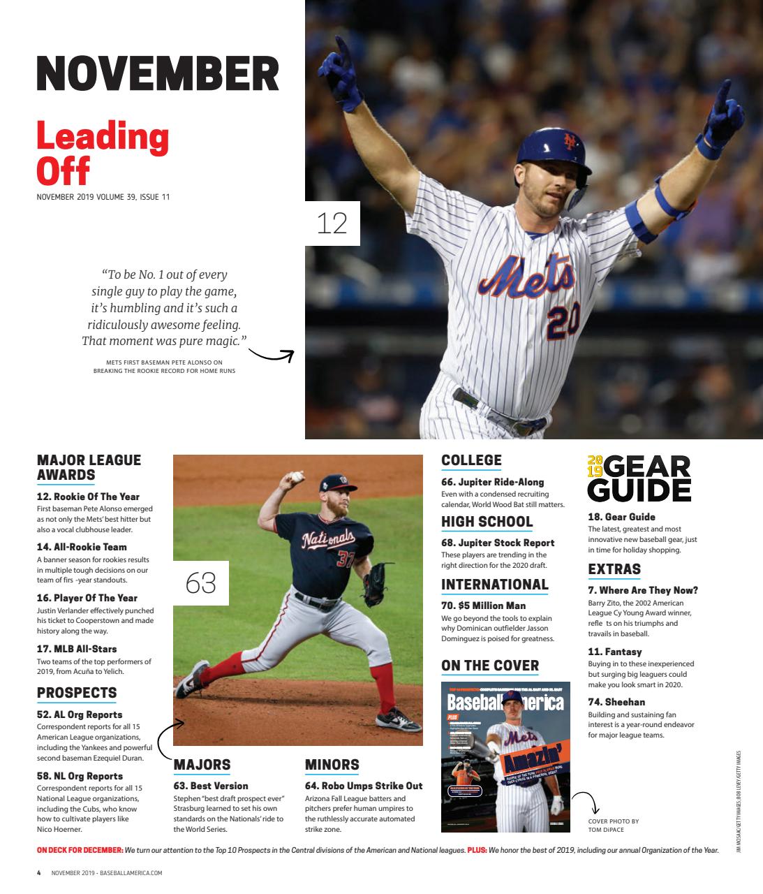 Baseball America Preview Pages