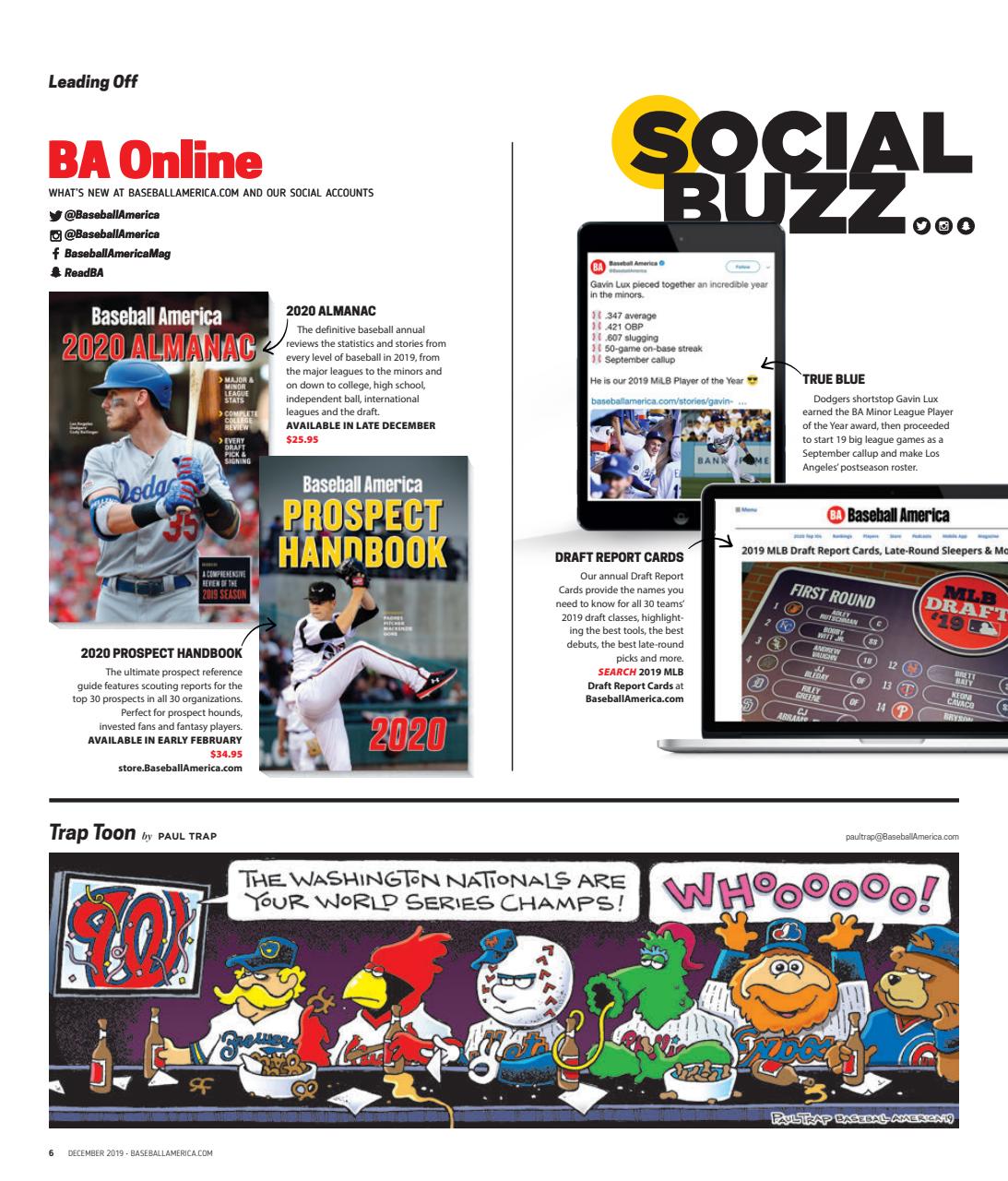 Baseball America Preview Pages