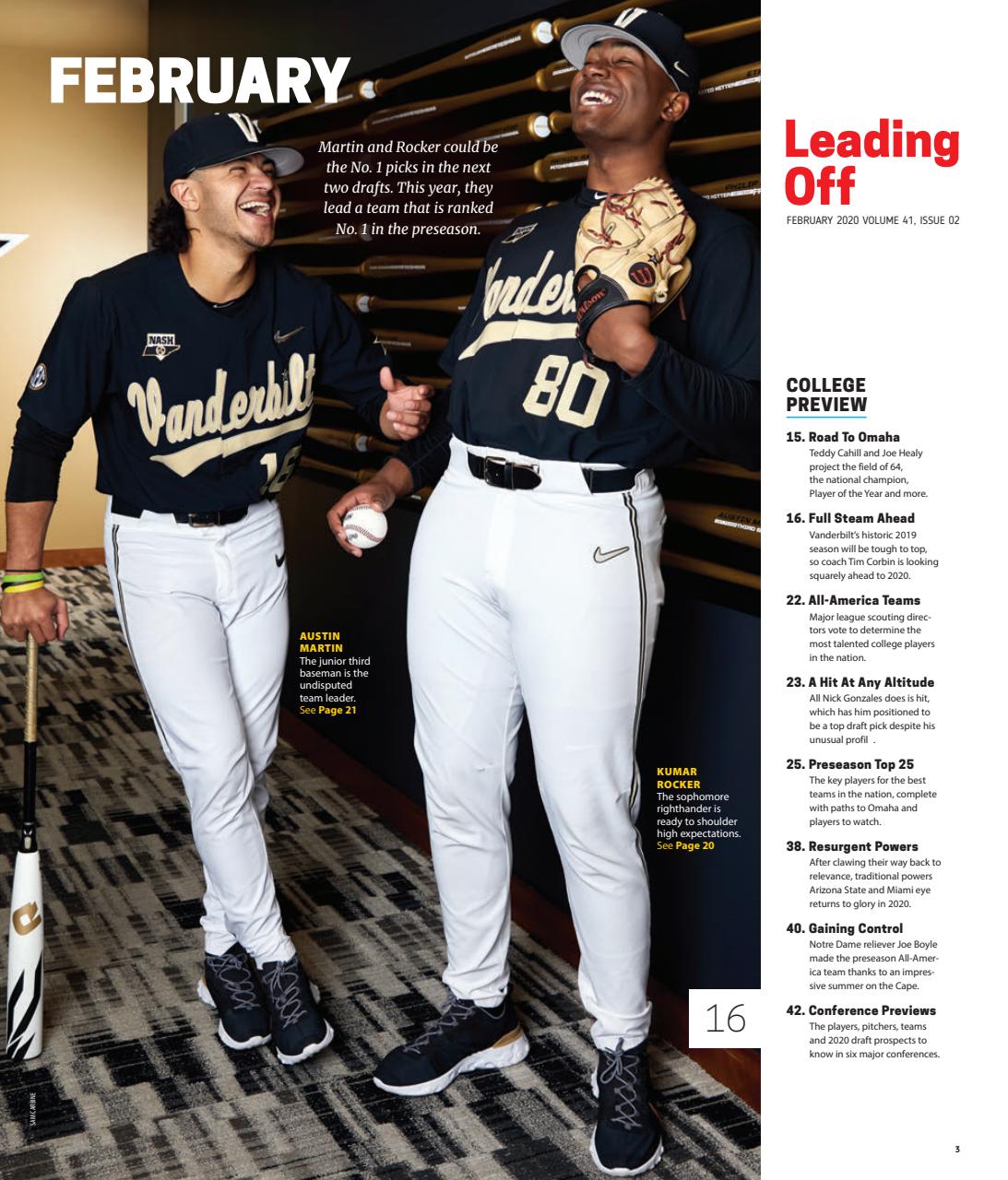Baseball America Preview Pages