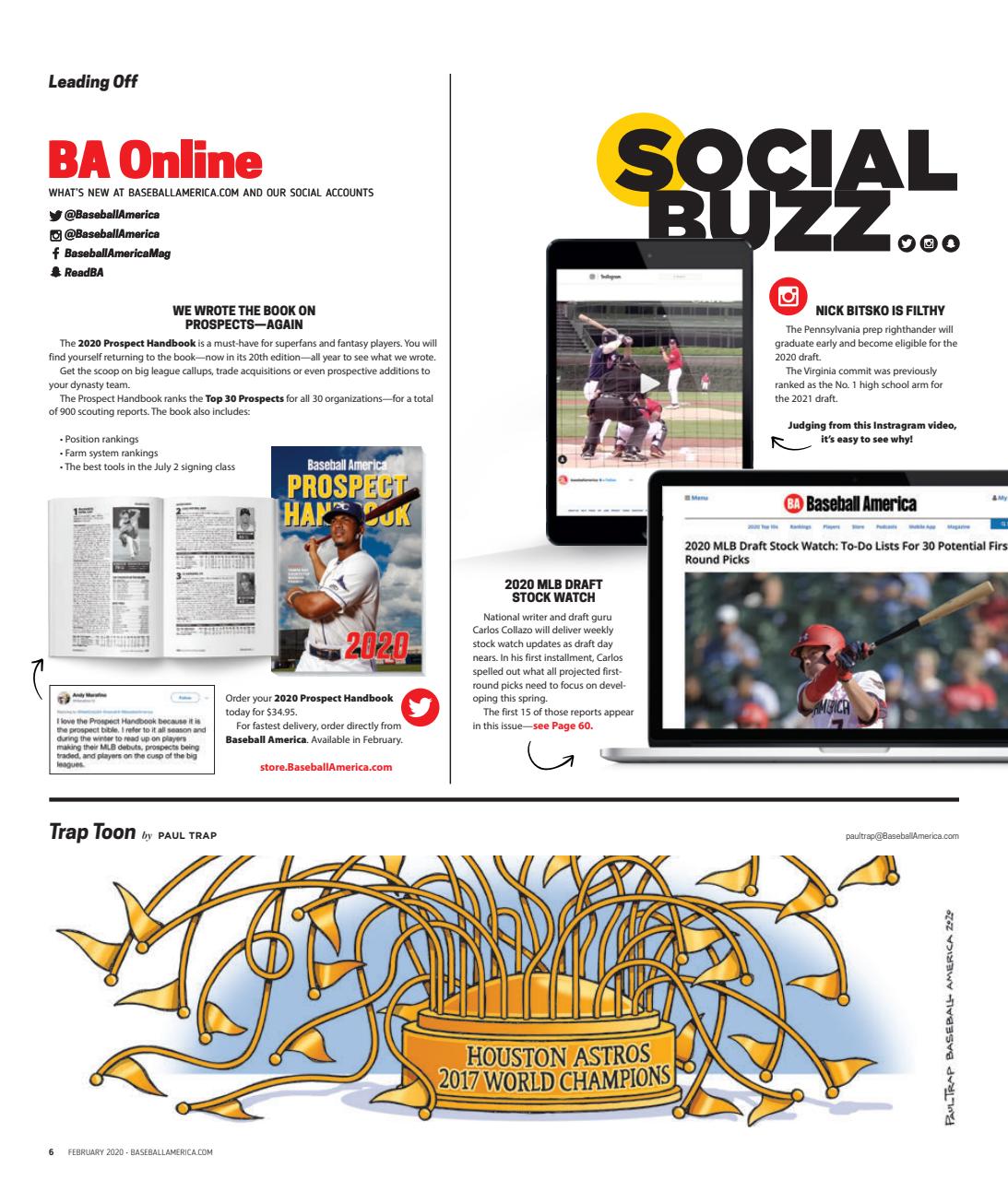 Baseball America Preview Pages