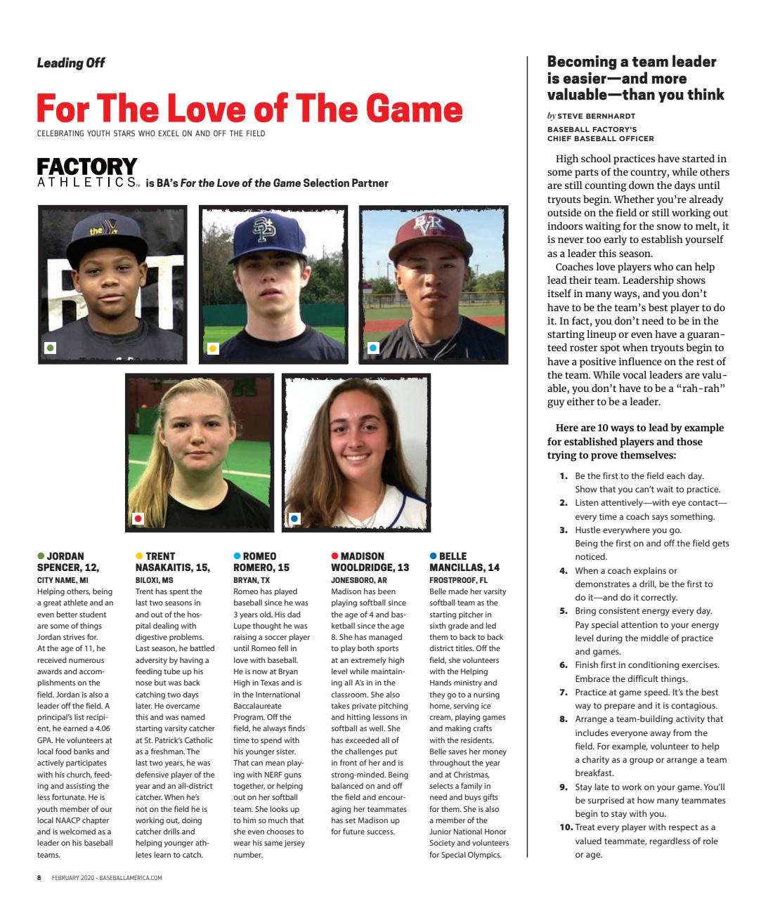 Baseball America Preview Pages