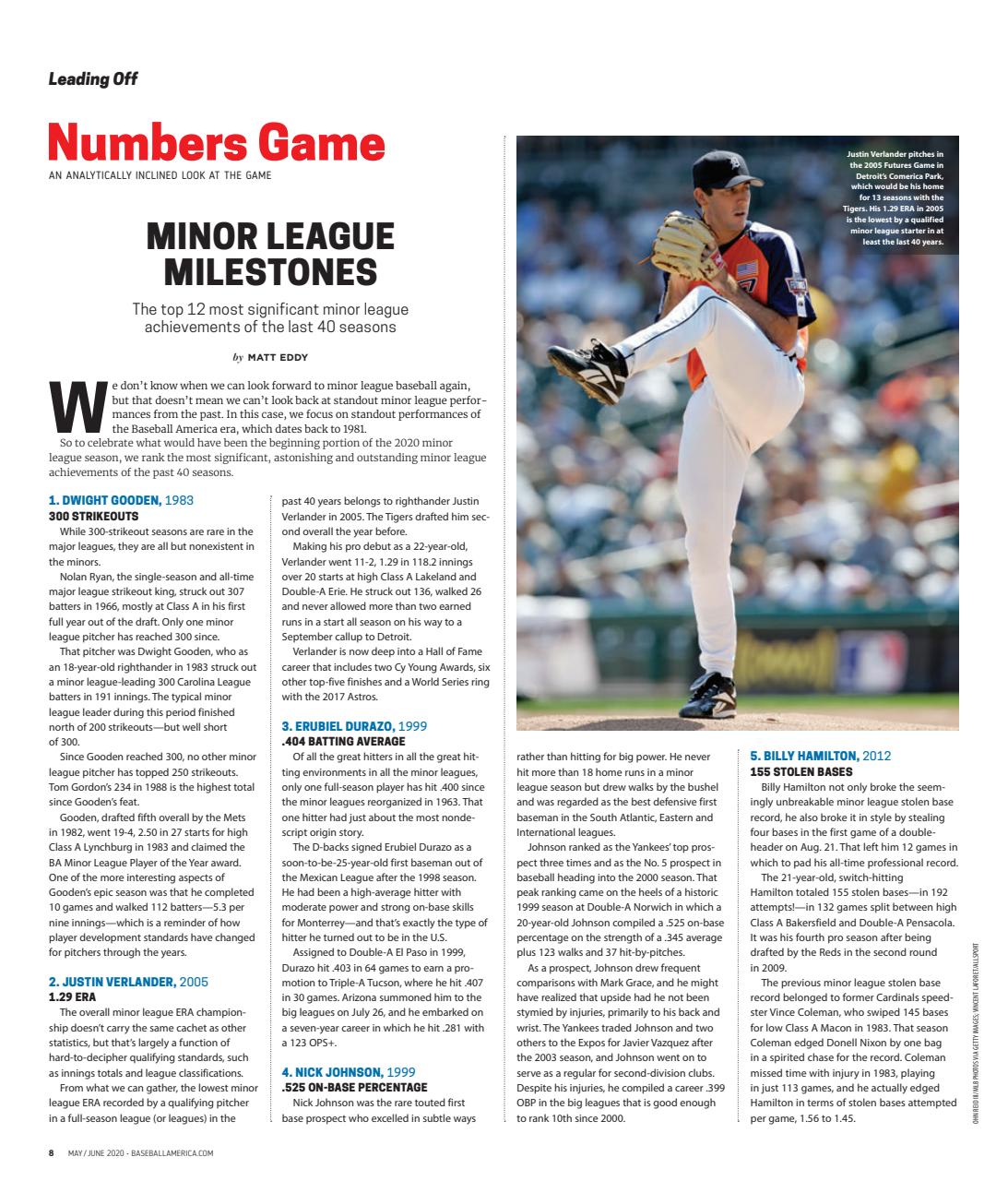Baseball America Preview Pages