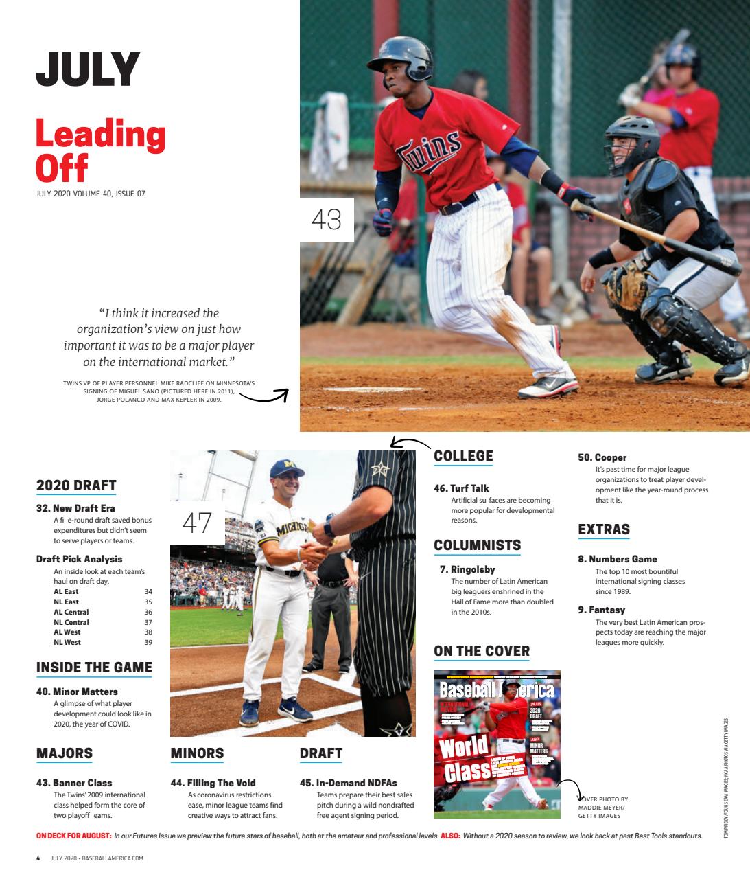 Baseball America Preview Pages