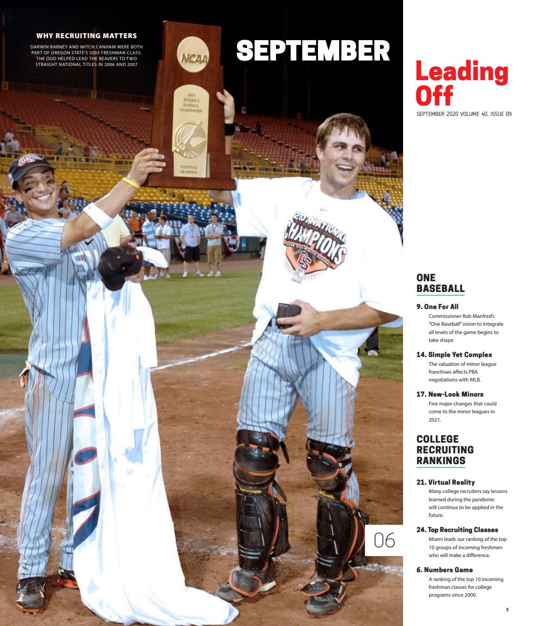 Baseball America Preview Pages