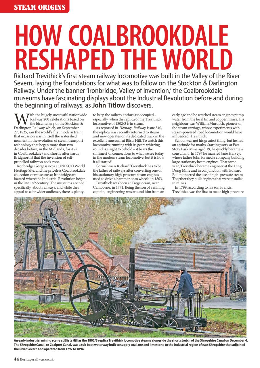 Heritage Railway Preview Pages