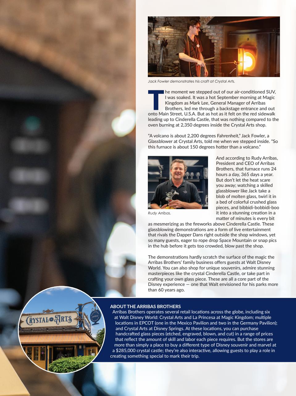 WDW Magazine Preview Pages