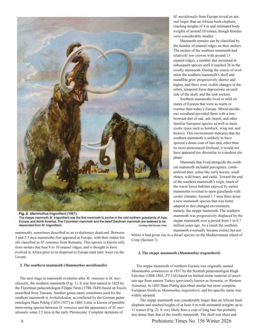 Prehistoric Times Preview Pages