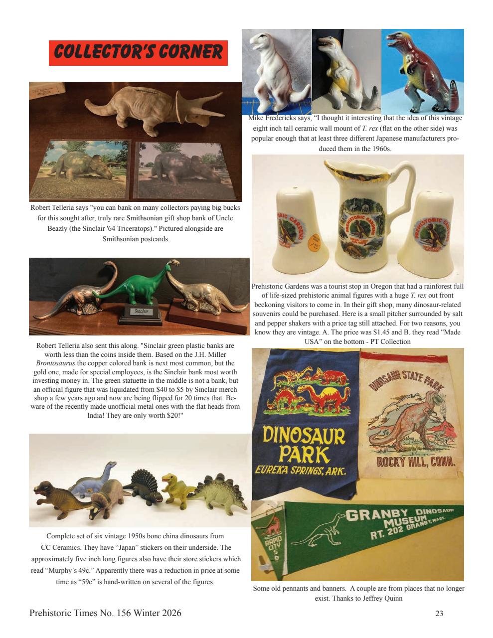 Prehistoric Times Preview Pages
