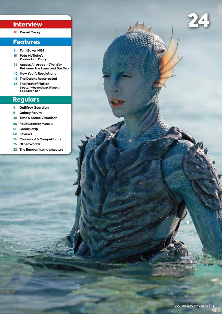 Doctor Who Magazine Preview Pages