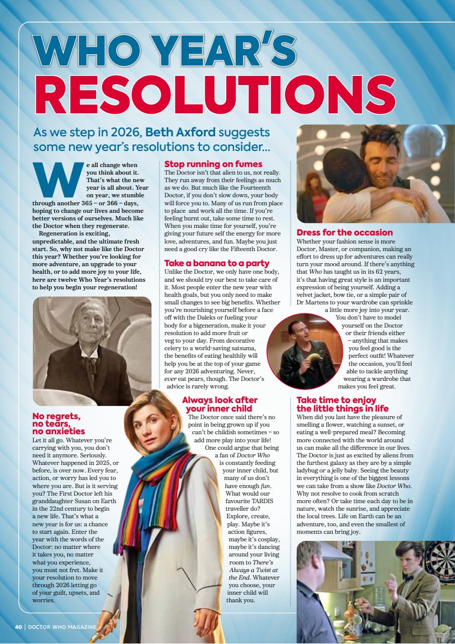 Doctor Who Magazine Preview Pages