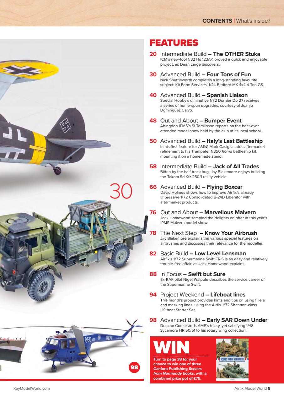Airfix Model World Preview Pages