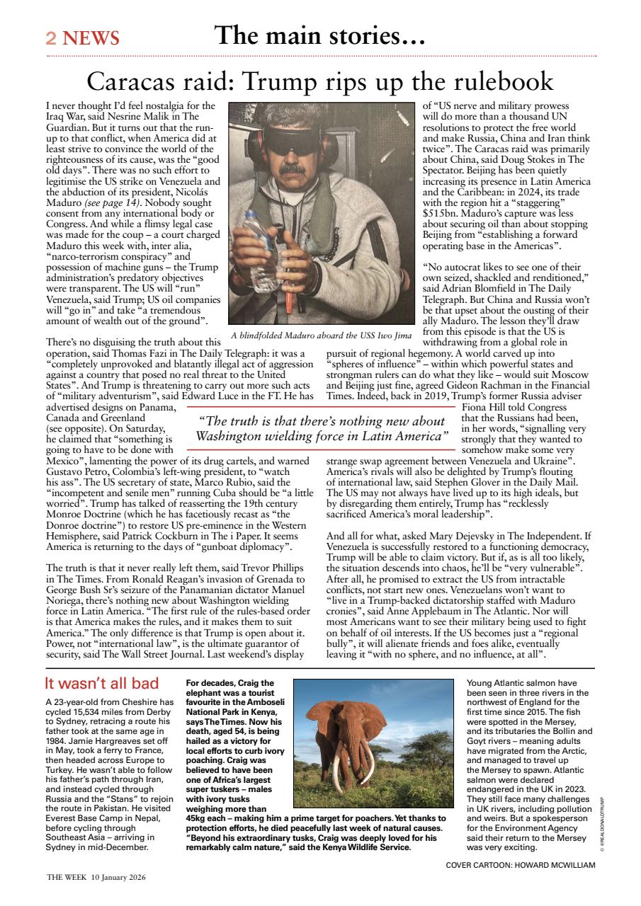 The Week Preview Pages