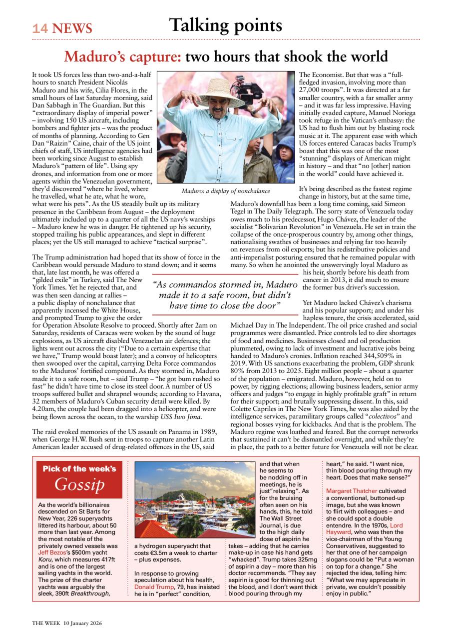 The Week Preview Pages