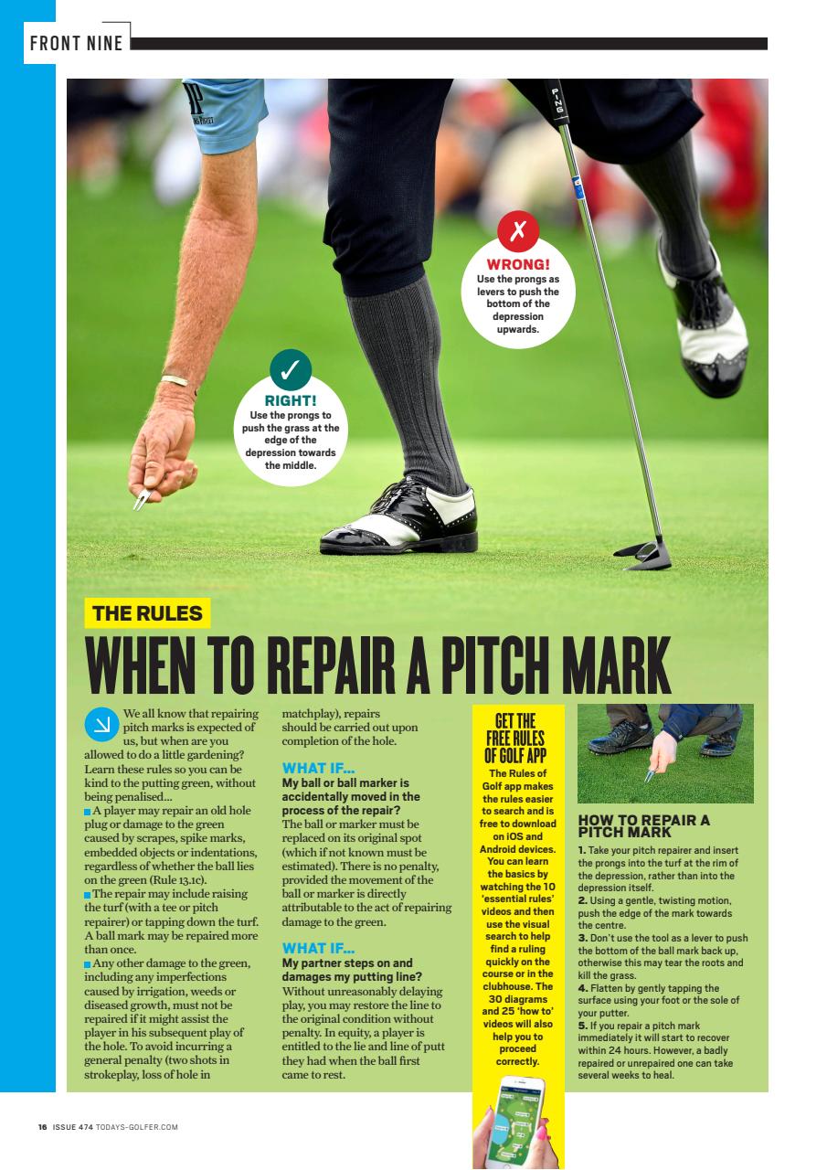 Today's Golfer Preview Pages