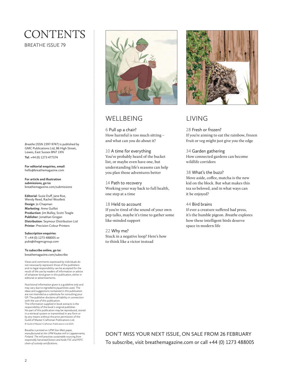 Breathe Preview Pages