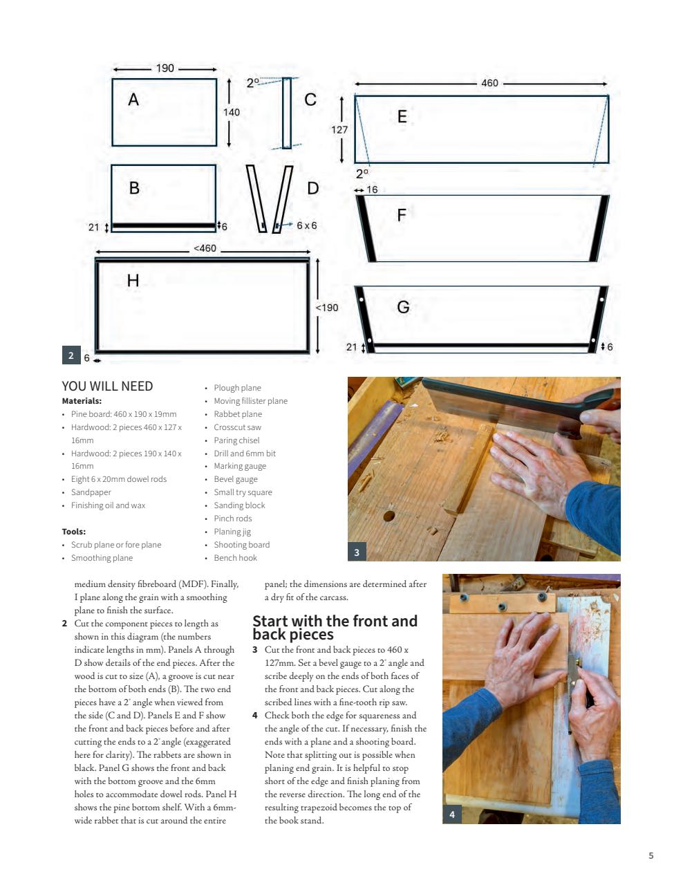 Woodworking Crafts Magazine Preview Pages