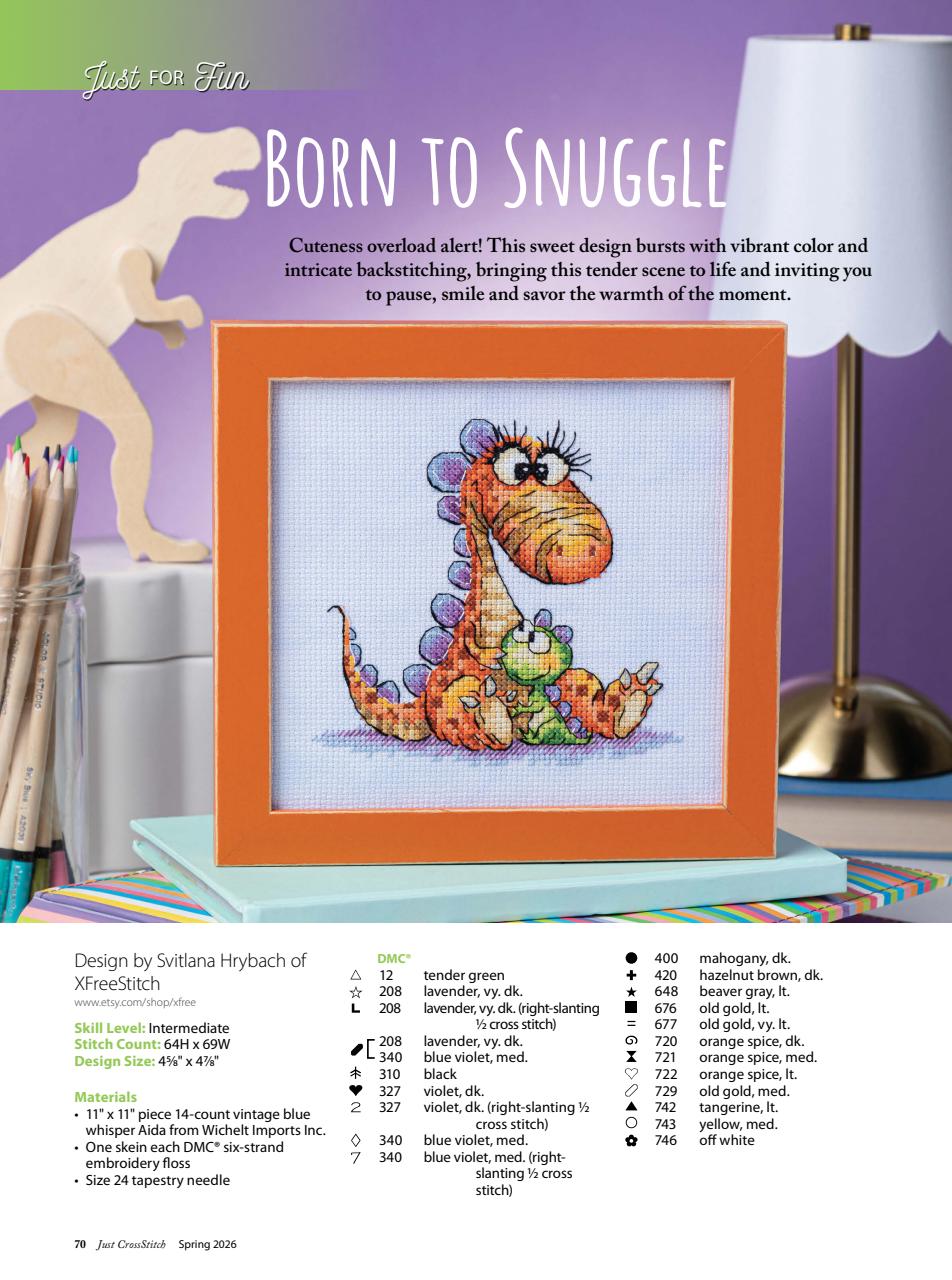 Just CrossStitch Preview Pages