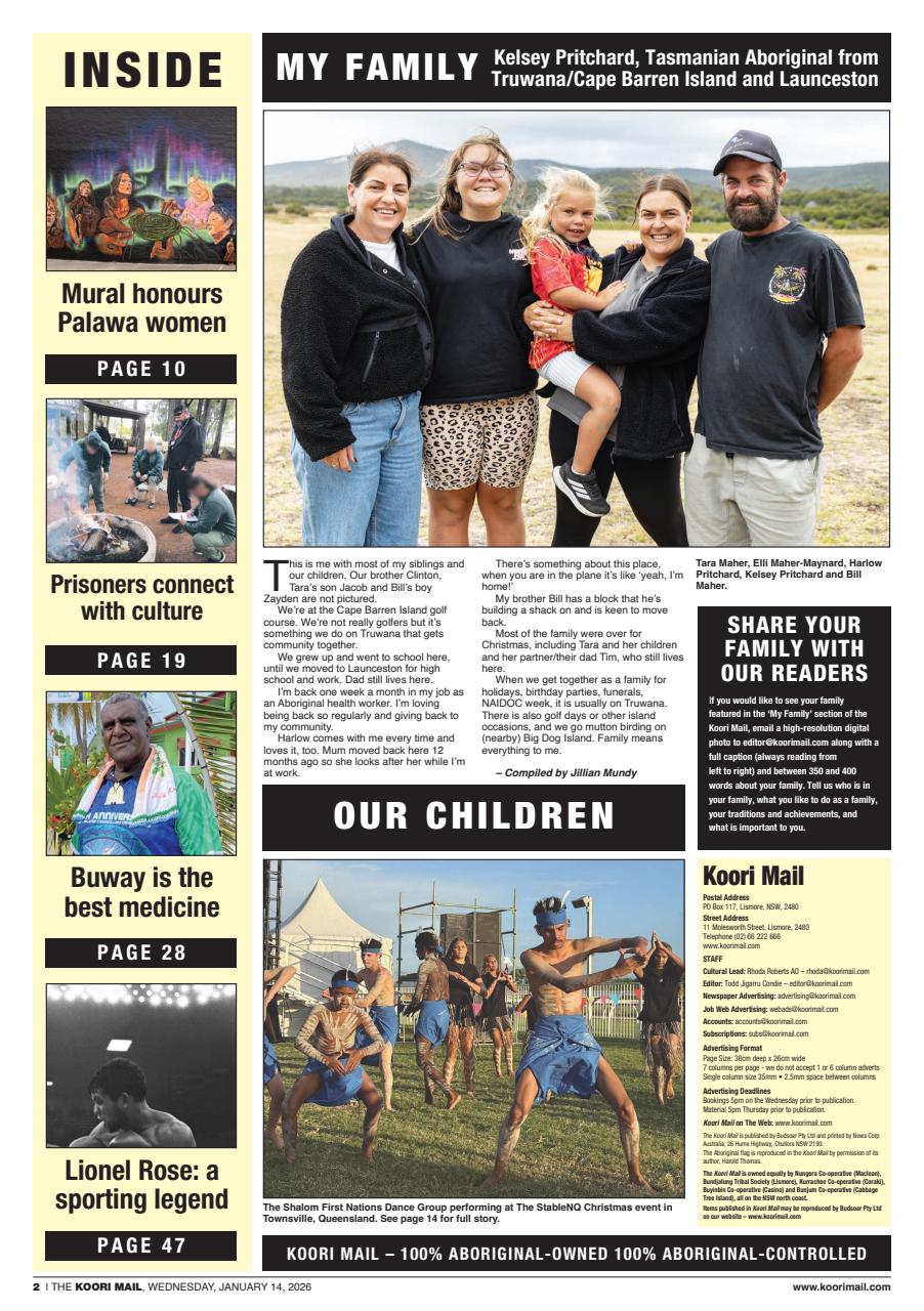 Koori Mail Preview Pages