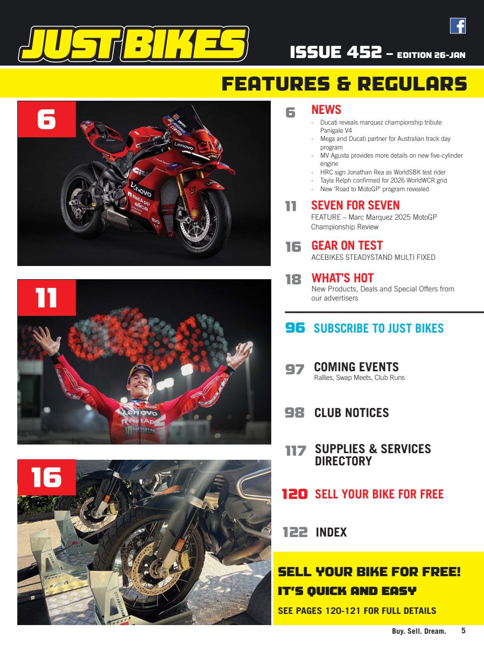 JUST BIKES Preview Pages