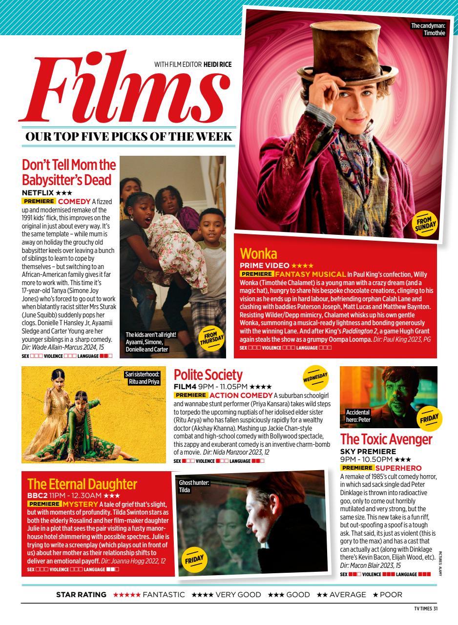 TV Times Preview Pages
