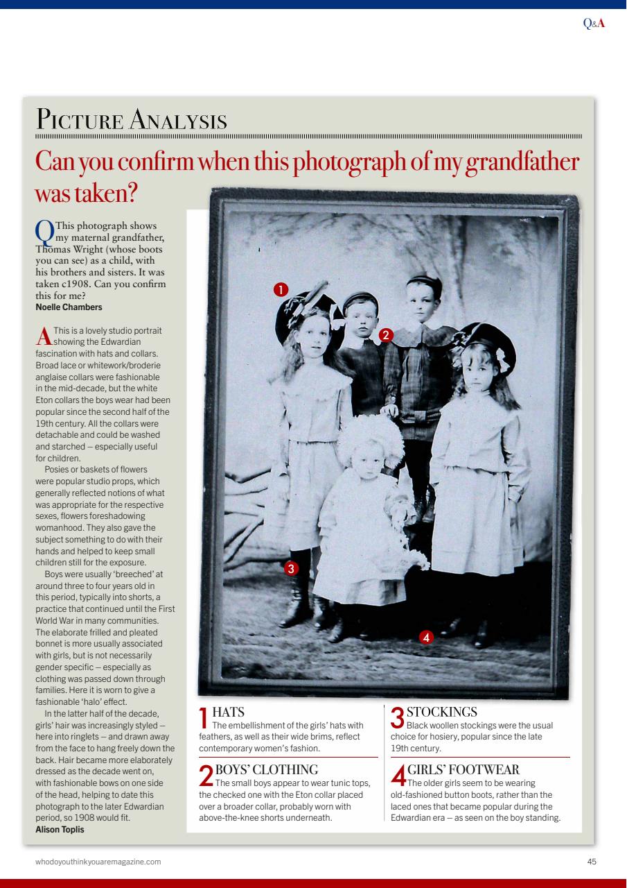 Who Do You Think You Are? Preview Pages