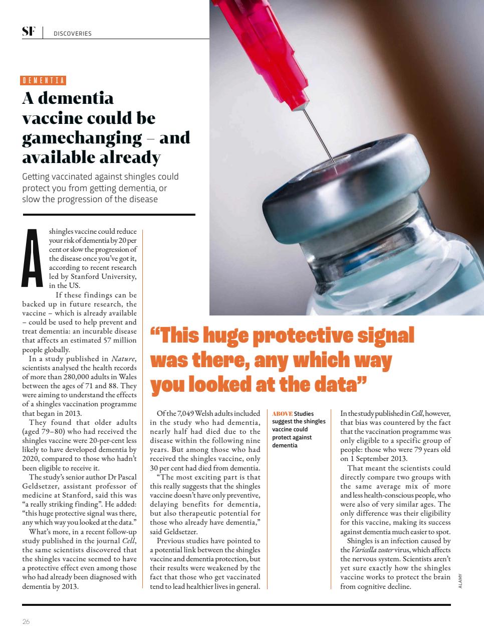 BBC Science Focus Magazine Preview Pages