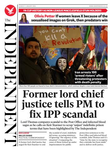 Sunday, 11 January 2026 issue Sunday, 11 January 2026