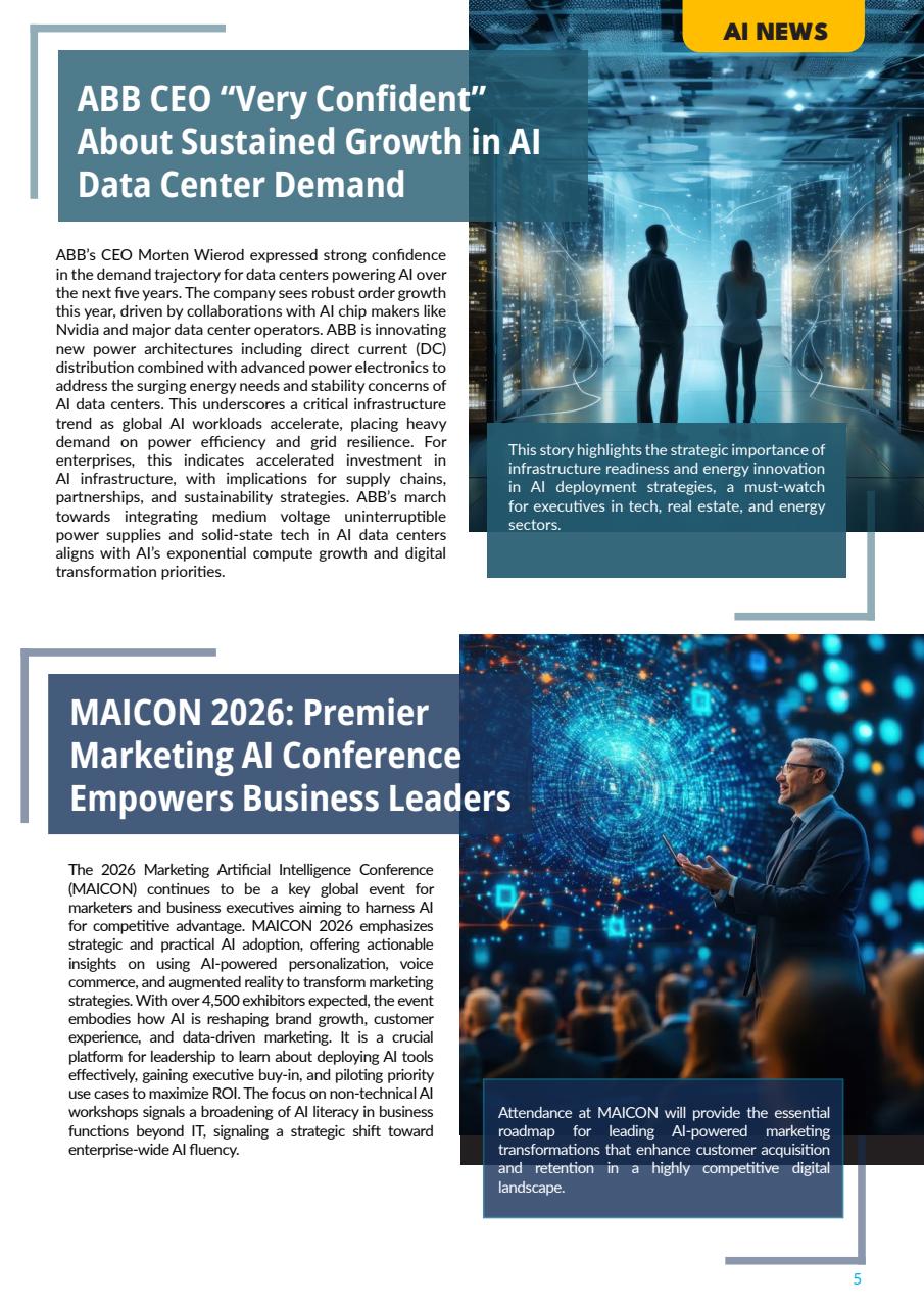 AI Business Magazine Preview Pages