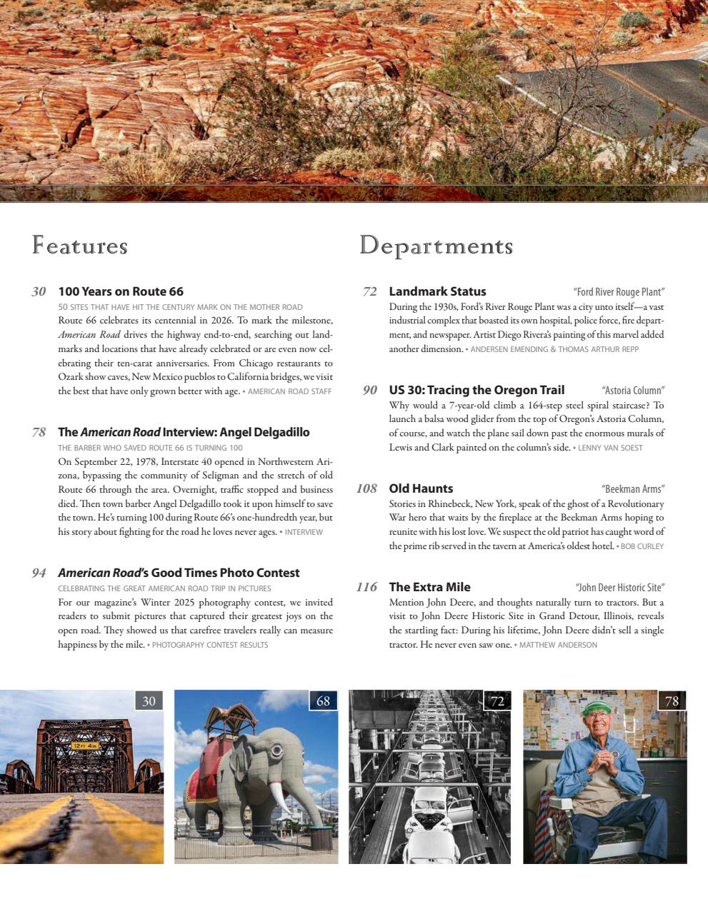 American Road Preview Pages