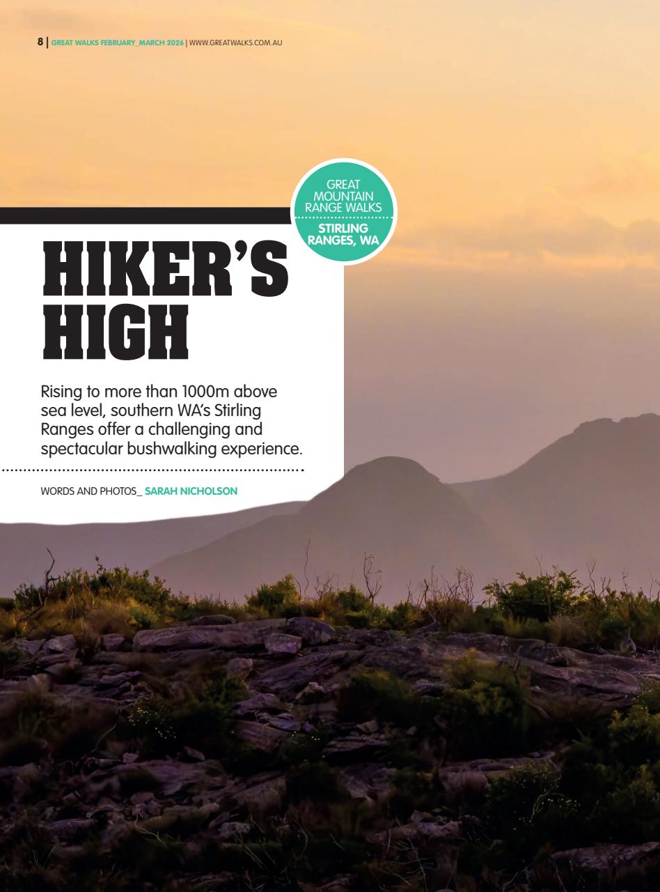 Great Walks Preview Pages