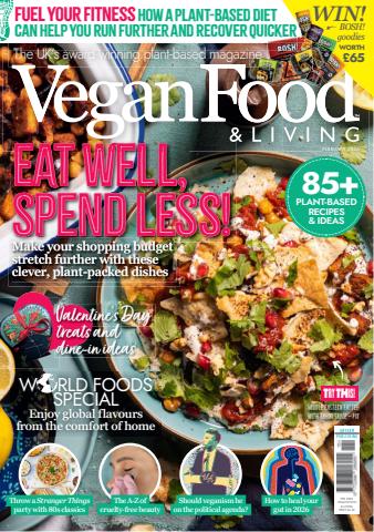 Vegan Food & Living Magazine issue Feb 2025