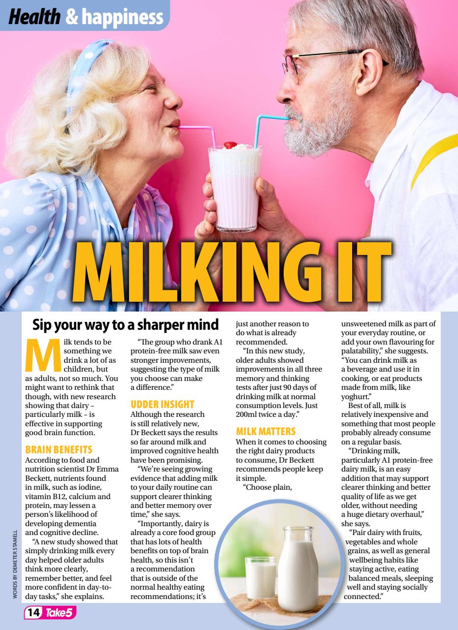 Take 5 Preview Pages