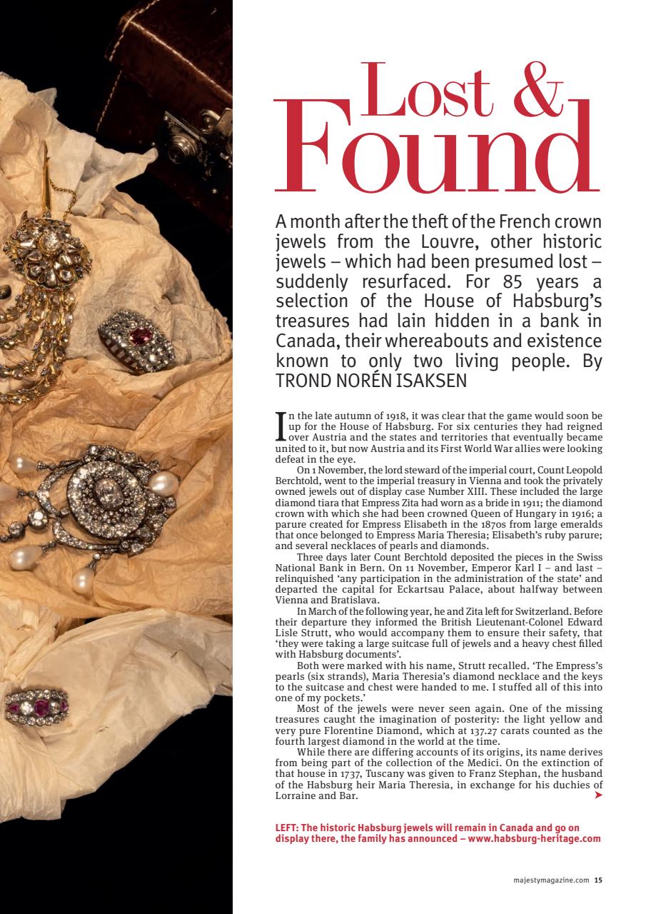 Majesty Magazine Preview Pages