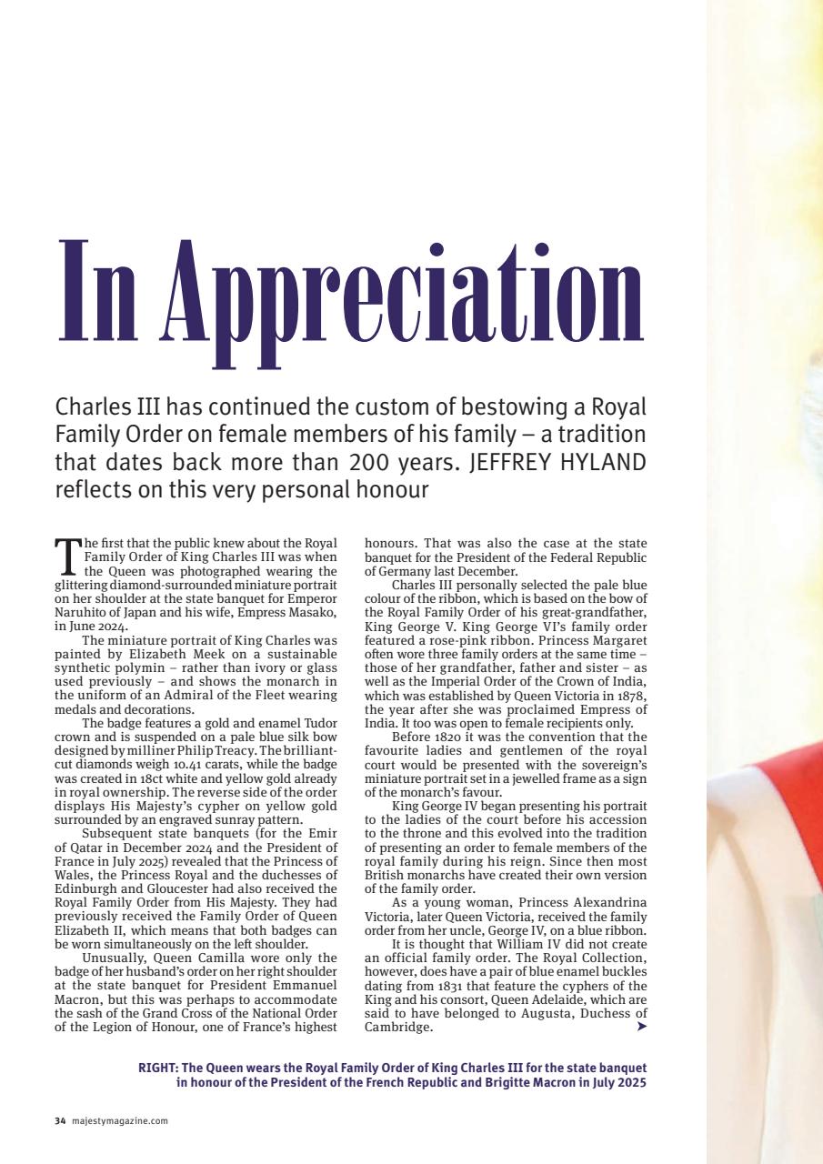 Majesty Magazine Preview Pages